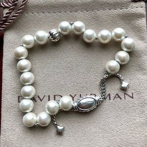 SOLD⛔️David Yurman Pearl Spiritual Bead Bracelet